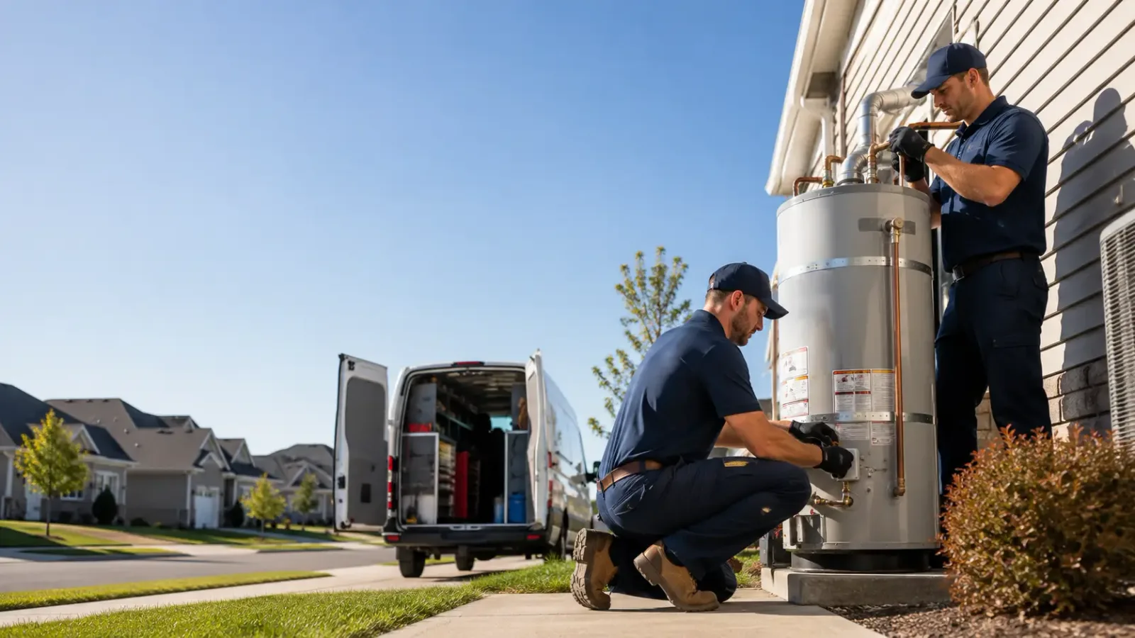 Water Heater Installation in Bourneville, OH